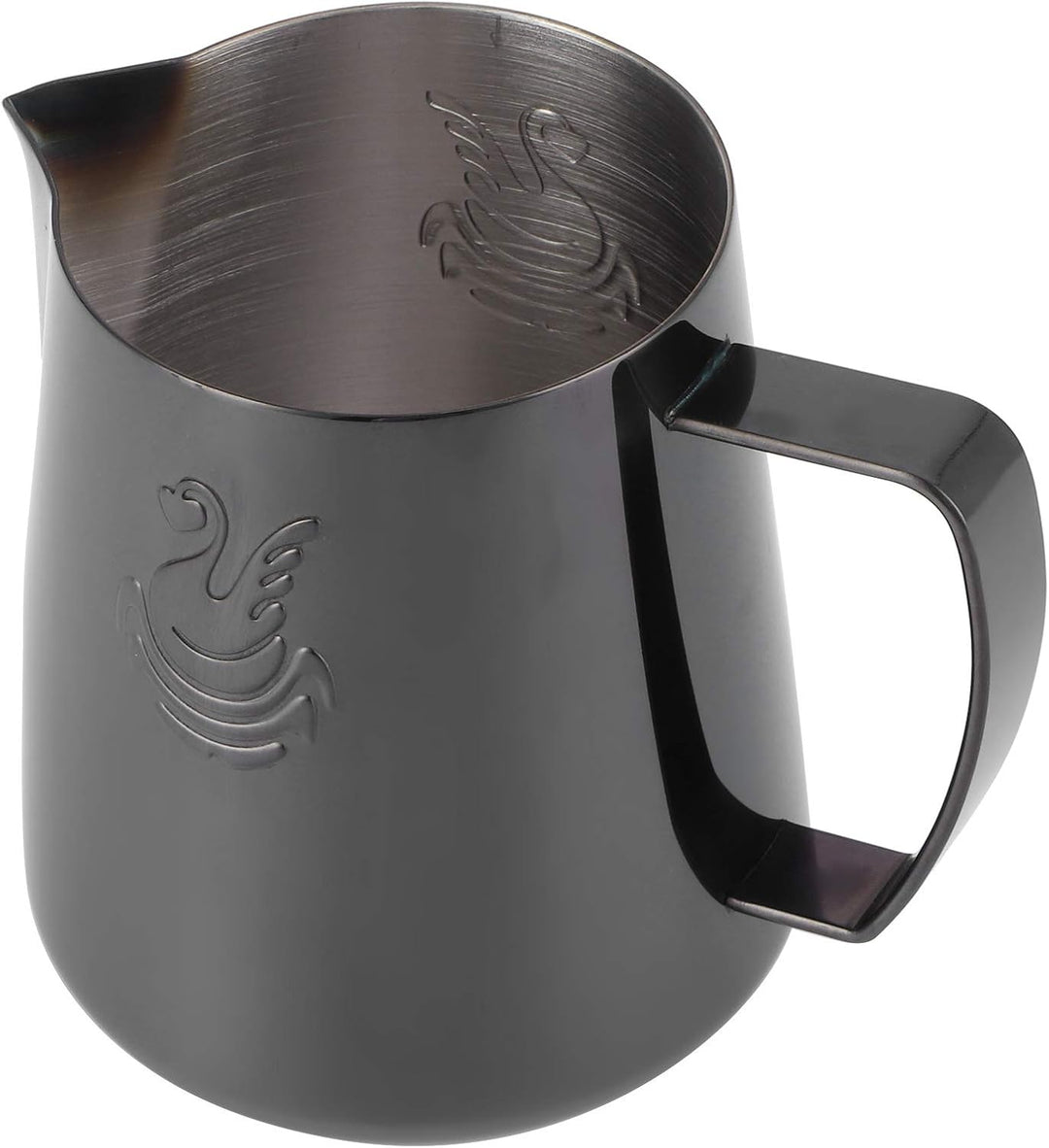 400ml Milchschaumkrug, Edelstahl Barista Milchkännchen Milchbecher Krugbecher Becher für Barista Ste