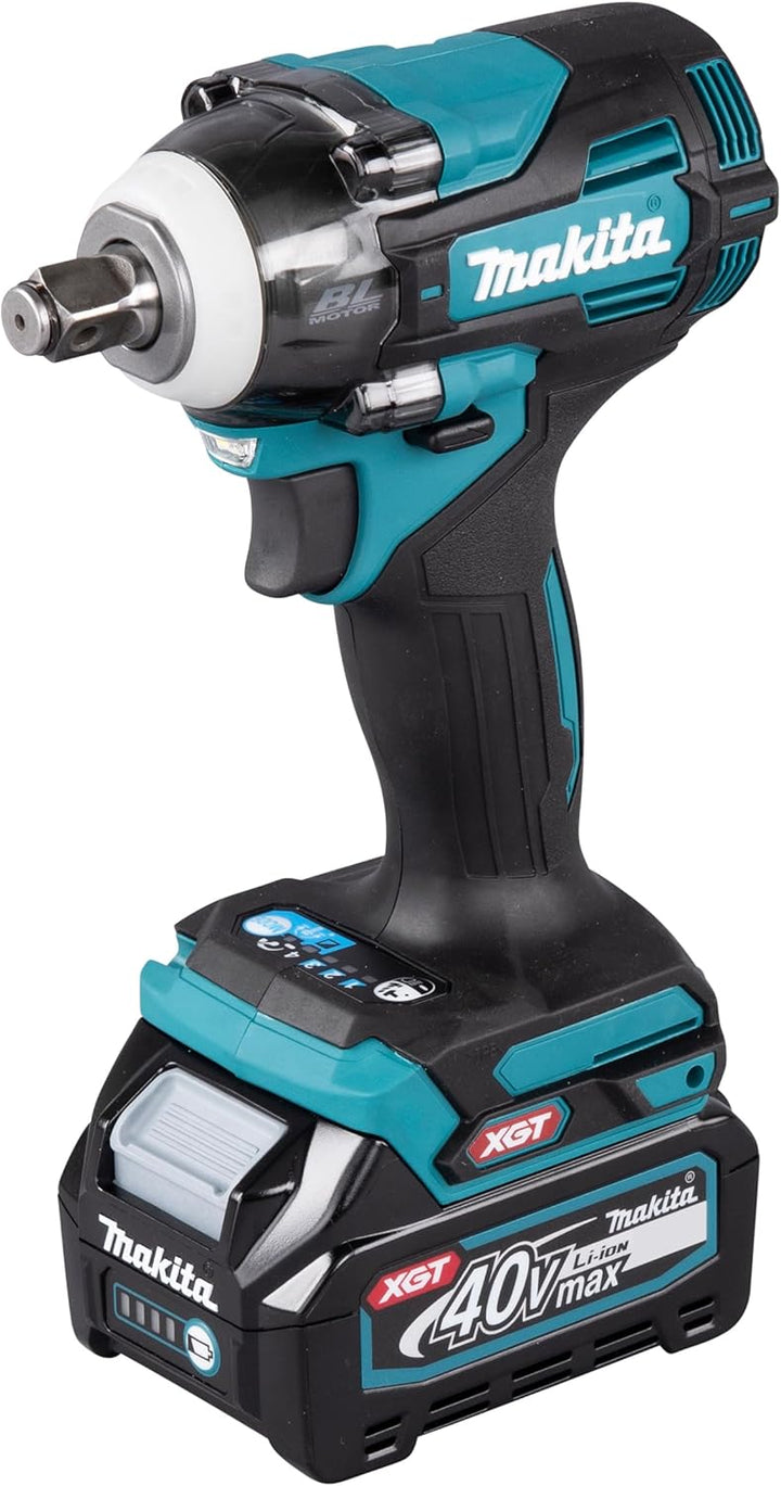 makita TW004GD201 Akku-Schlagschrauber 40V max. / 2,5 Ah, 2 Akkus + Ladegerät im MAKPAC mit 2 Akkus