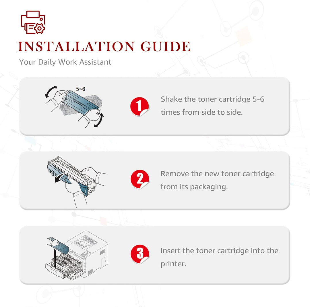 Toner Kingdom CLT-504S Tonerkartusche Kompatibel für Samsung CLT-P504C mit Xpress C1860FW C1810W CLX