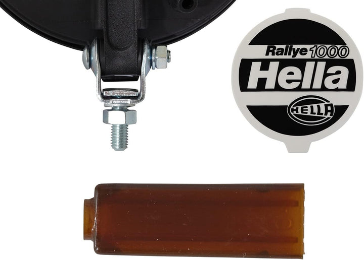 HELLA 1N7 004 700-281 Halogen-Nebelscheinwerfer - Rallye 1000 - 12V - rund - Anbau - Lichtscheibenfa