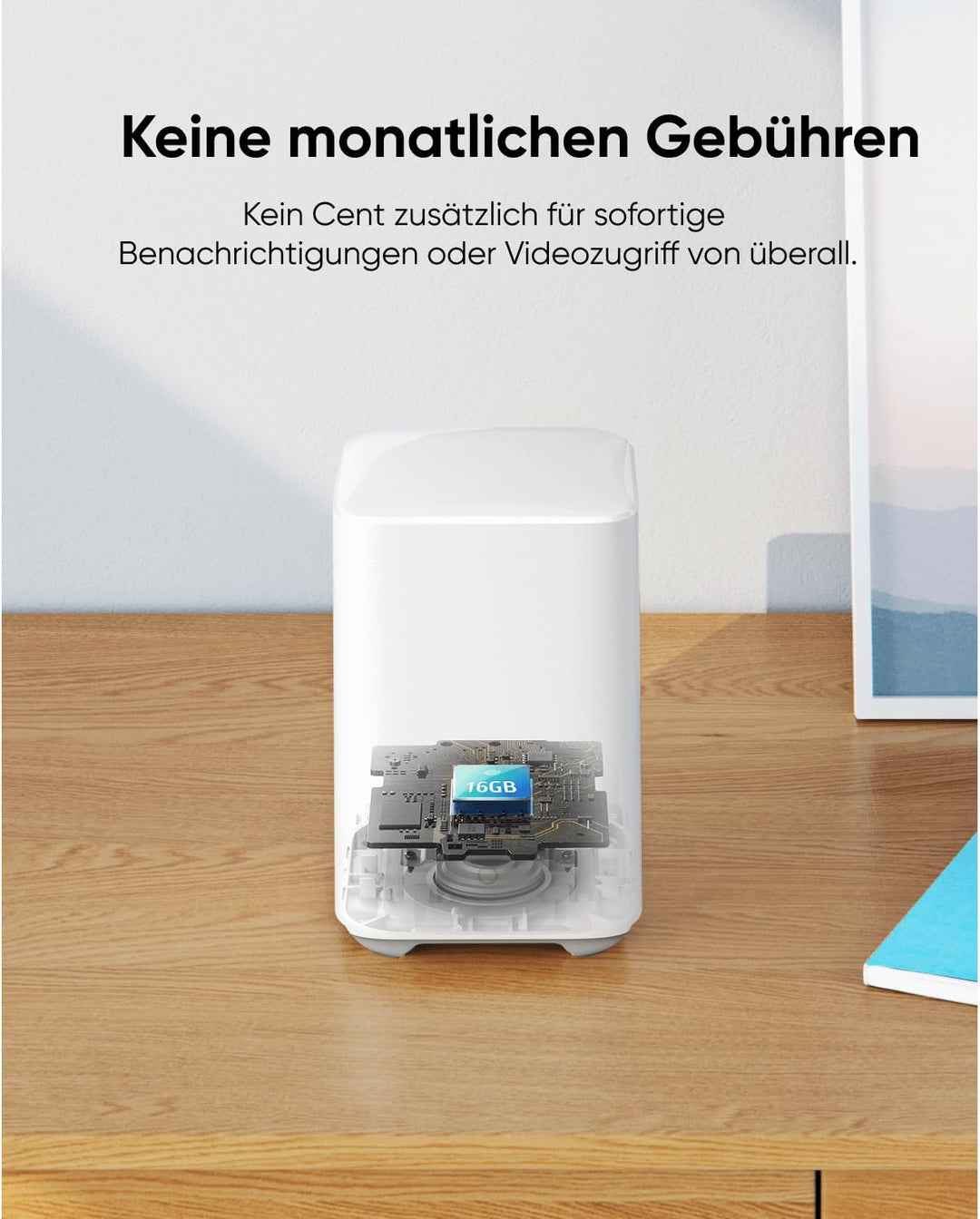 eufy Security eufyCam 2C 2-Kamera-Set, Solarpanel, Überwachungskamera Aussen Solar, Kabelloses Überw