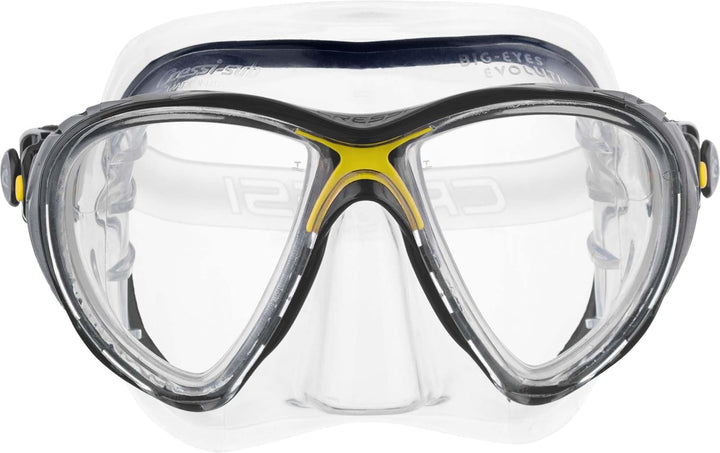 Cressi Big Eyes Evolution - Revolutionäre Erwachsene Tauchmasken Big Eyes Evolution High Quality Mas