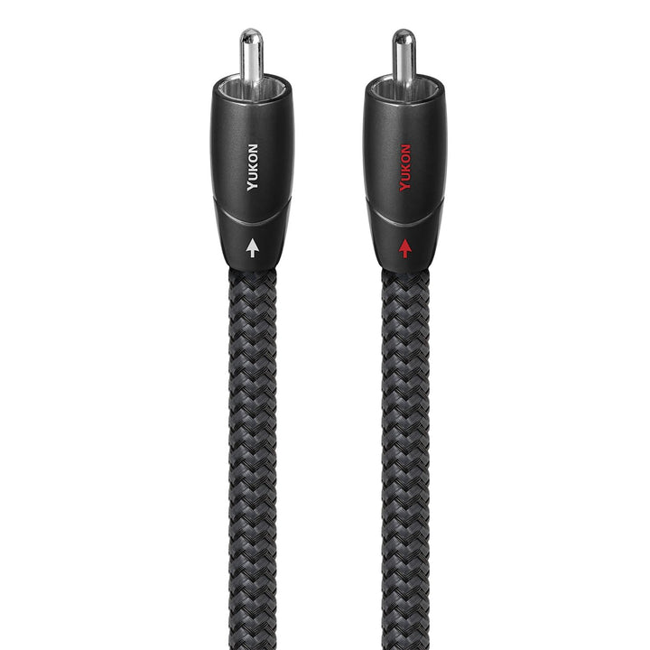 AudioQuest 1m Yukon RCA Audiokabel Schwarz - Audiokabel (RCA, RCA, 1 m, schwarz) 1 Meters, 1 Meters