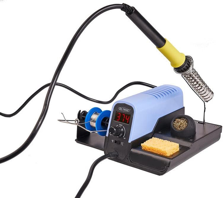 Digitale regelbare Lötstation ZD-8919 SET2 480°C 30W Lötkolben Löten Lötzinn Lötschwamm