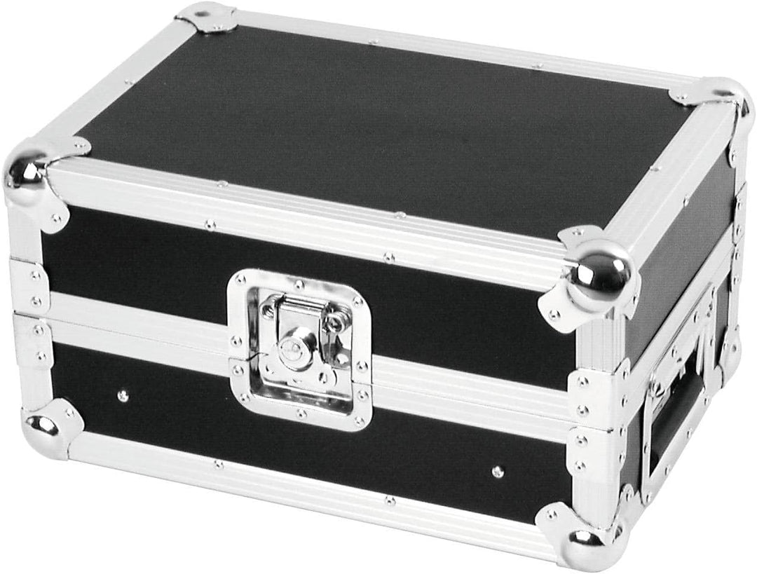 ROADINGER Mixer-Case Road MCR-10 schräg, sw | Flightcase für 254-mm-Geräte (10")
