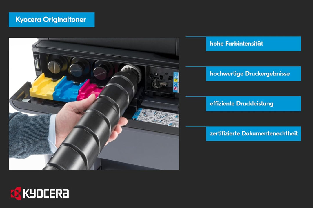 Kyocera TK-3150 Schwarz. Original Toner-Kartusche 1T02NX0NL0. Kompatibel für ECOSYS M3040idn, ECOSYS