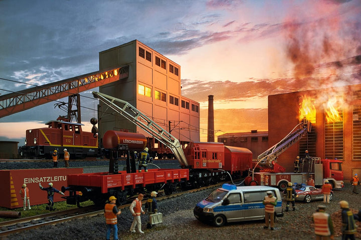 Märklin Start up 44752 - H0 Feuerwehr Bergekran-Set