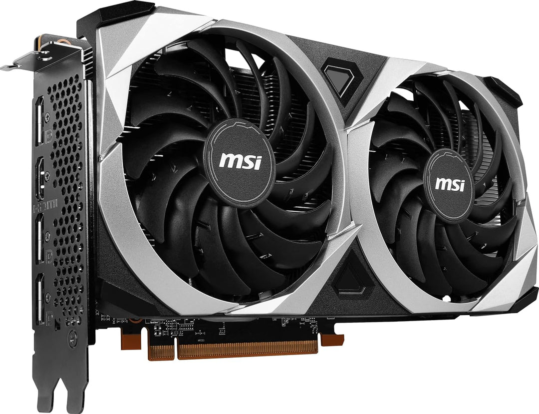 MSI Radeon RX 6600 MECH 2X 8G, 912-V502-039, Schwarz Radeon RX 6600 MECH 2X 8G Single