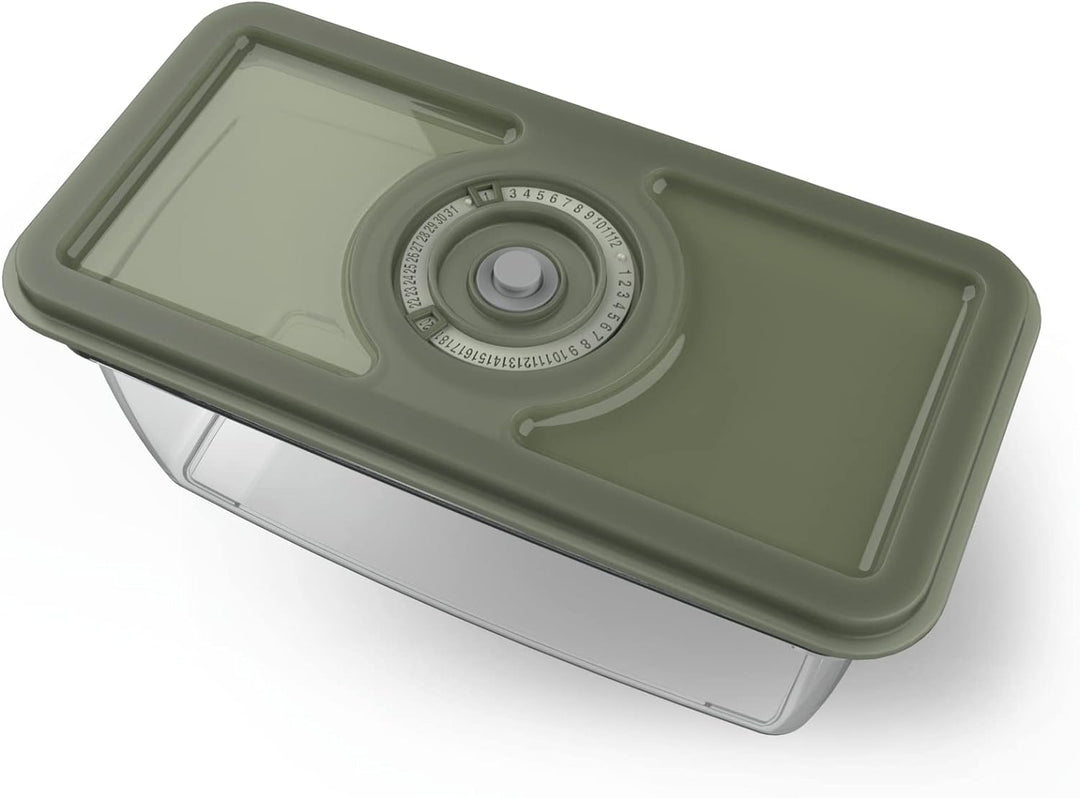 AEG AVFB1 Vakuumierbehälter-Set (2 Behälter, 1,6 & 1,0 Liter, Konservierung von Lebensmitteln & Nähr