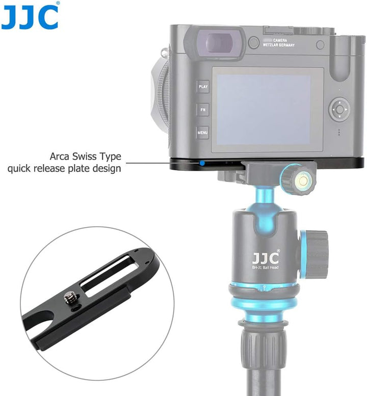 JJC Arca-Typ Kamera Handgriff für Leica Q2 Vollbild-Kompaktkamera Ersetzt Leica 19540 Hand-Griff Ver