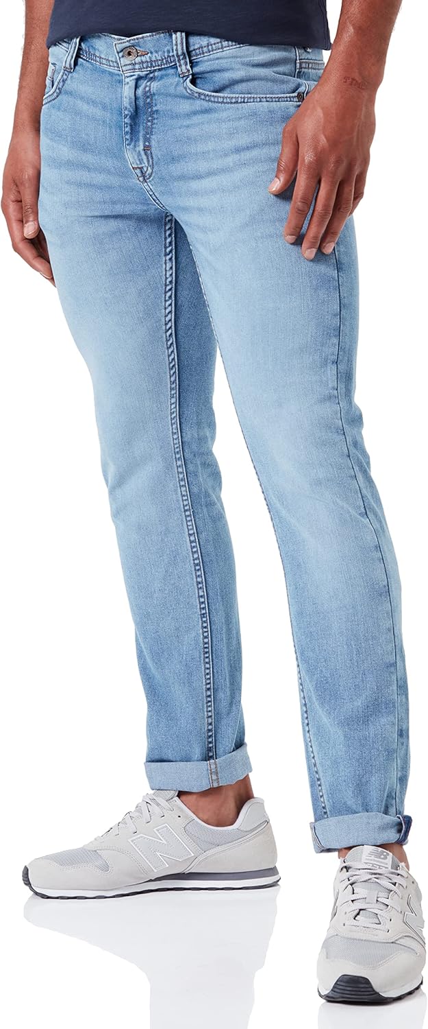 MUSTANG Herren Oregon Tapered Jeans 40W / 36L Mittelblau 702, 40W / 36L Mittelblau 702