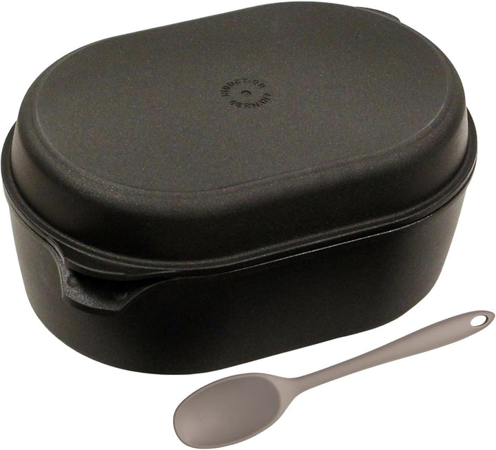 Eurolux Universal Bräter Induktion Set mit Deckel 40 x 27 cm - grosser induktionsgeeigneter XL Jumbo