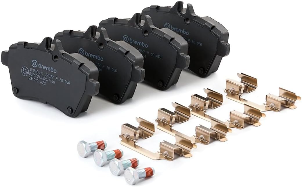 Brembo P 50 056 Bremsbelagsatz, Scheibenbremse - (4-teilig)
