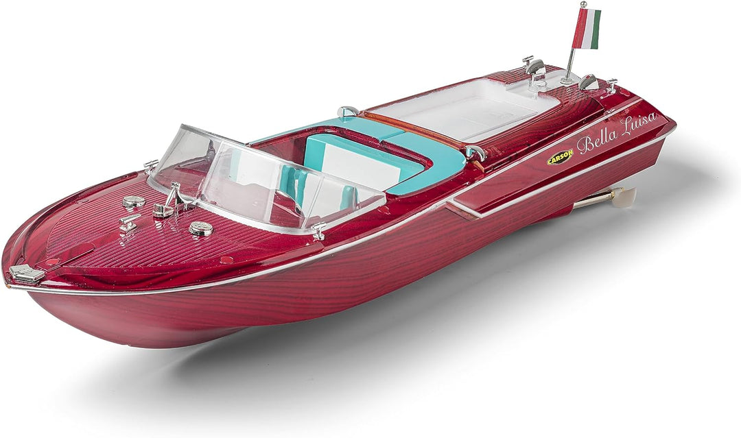 Carson 500108055 Bella Luisa 2.4GHz 100% RTR - RC, Ferngesteuertes Boot für Kinder, Sicherheitsschal
