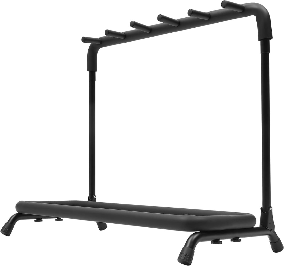 SABUIDDS 5-Fach Gitarrenständer Universell Passend Multistand Guitar Stand mit Mehreren Halterungen,
