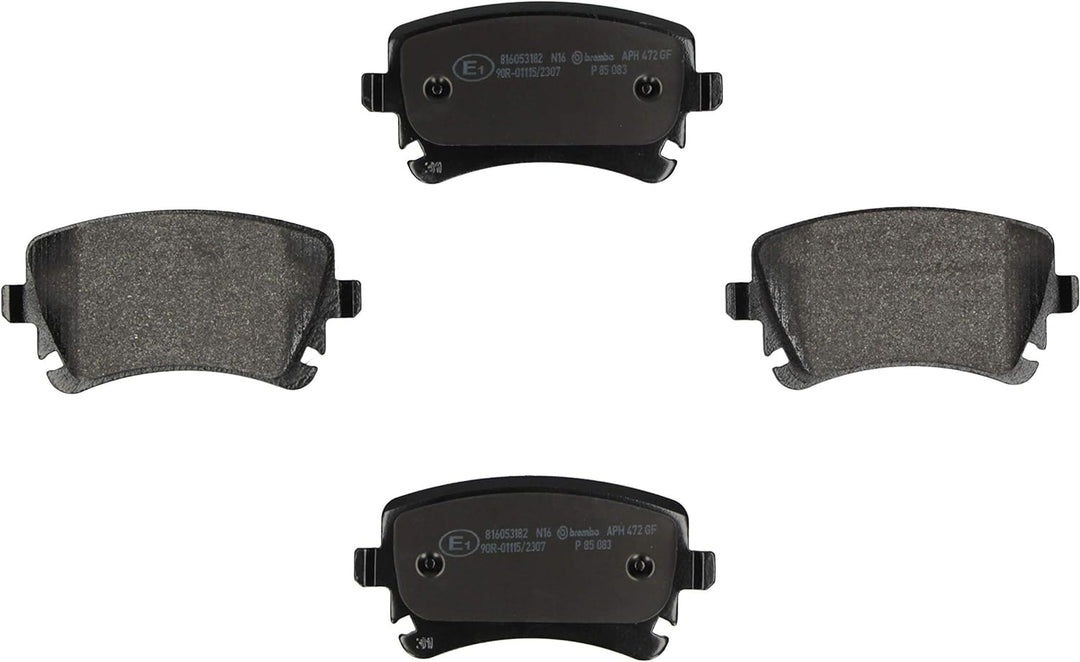 Brembo P 85 083 Bremsbelagsatz, Scheibenbremse - (4-teilig)