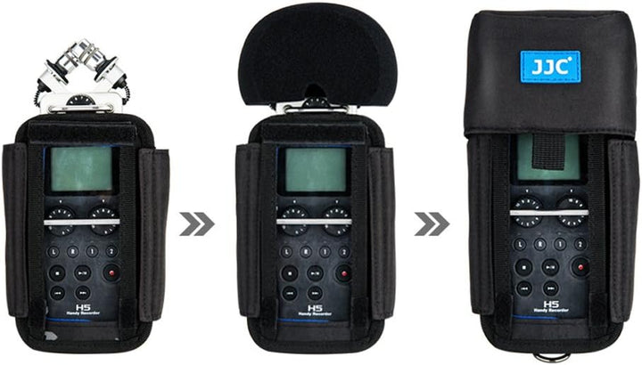 JJC HRP-H5 Handytasche für ZOOM H5, ersetzt ZOOM PCH-5 for Zoom H5, for Zoom H5