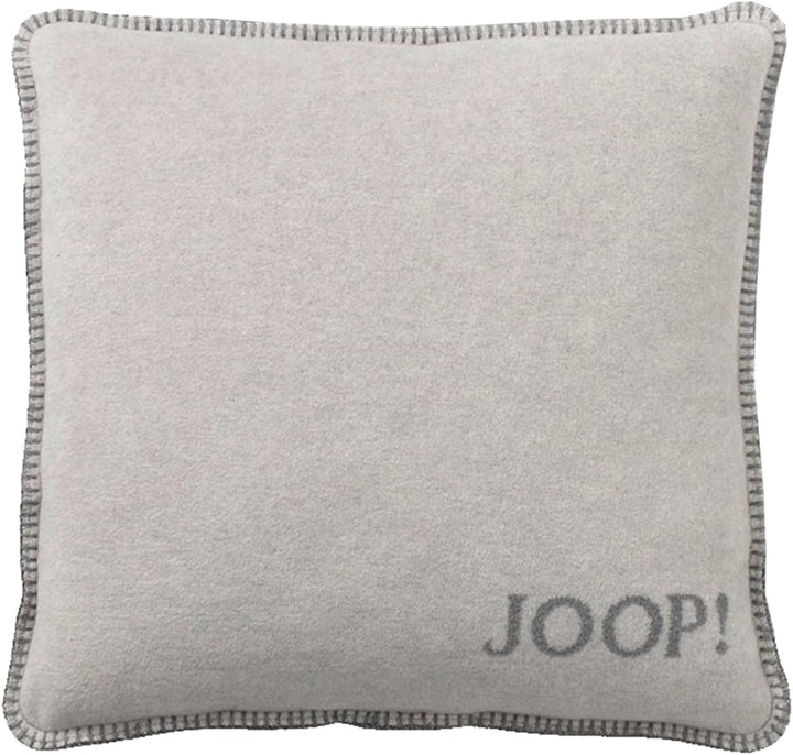 Joop! Kissenhülle Uni Doubleface Graphit-Rauch Baumwolle/Polyacryl, Masse: 50cm x 50cm, 651280 50 x