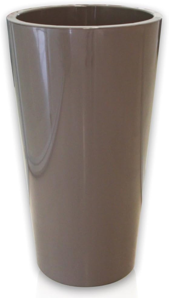 Euro3Plast 2785.G9 Pflanztopf Tuit, Durchmesser 33 cm, taupe