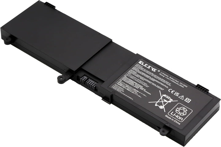 BLESYS C41-N550 Laptop Ersatz Akku fĂŒr ASUS N550 N550J N550X47JV Q550JA N550JK ROG G550J Serie Noteb