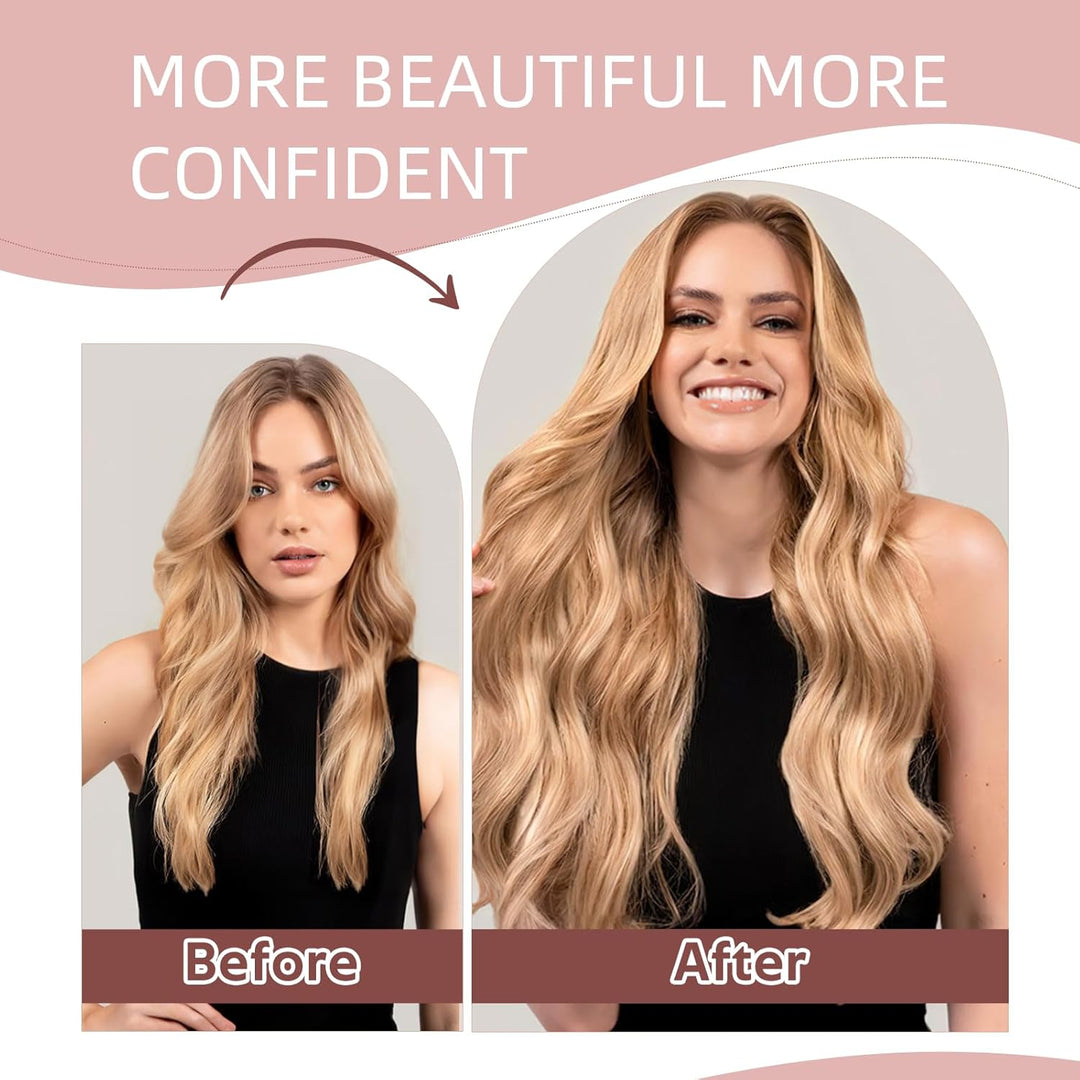 Silk-co Bonding Extensions Echthaar Haarteile Echthaar Keratin U-Tip Natürlich Weich Haarverlängerun