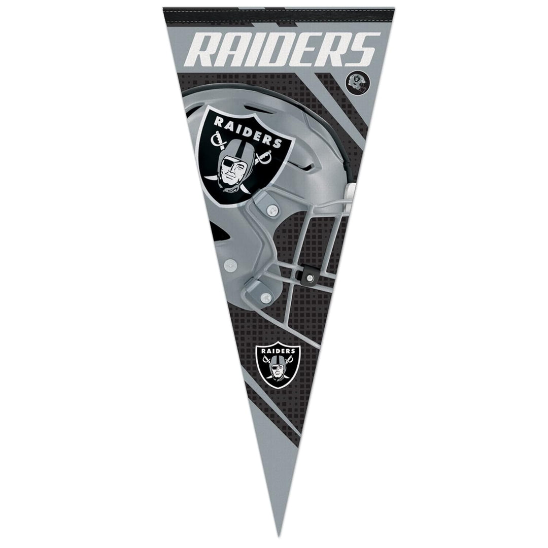 Las Vegas Raiders NFL Wimpel Banner Fahne Flagge Pennant ** Premium ** in 43 x 100 cm