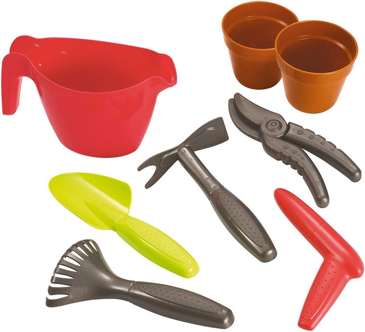 Ecoiffier Fabriqué en France 4479 – Gartenwagen und Werkzeuge – Gartenwerkzeug für Kinder – ab 18 Mo