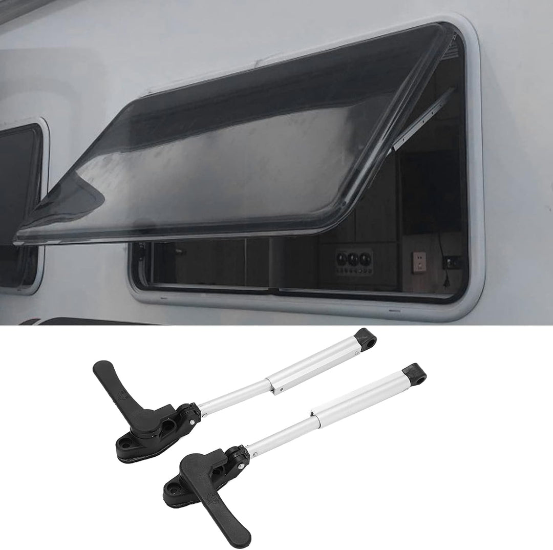 RV-Fenster-Stützstange, Aluminium-Schnellstützstange, 7,1 Zoll - 9,1 Zoll, Teleskop-RV-Fensterdeckel