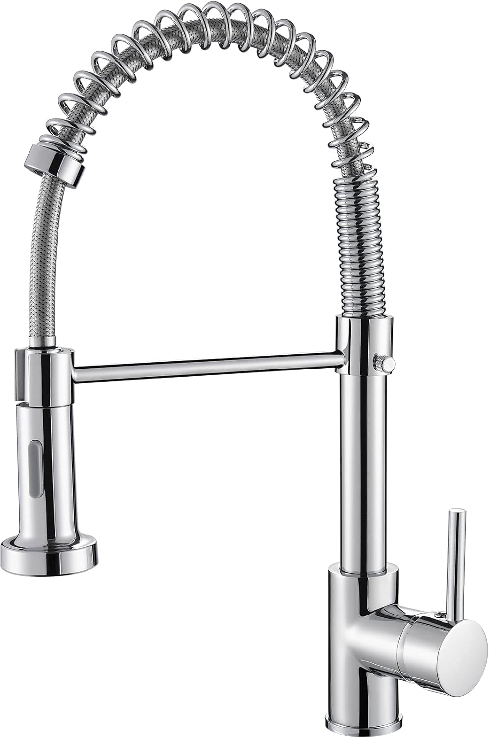 Cobbe Wasserhahn Küche, Spring Küchenarmatur mit Pull Down Sprüher Brause, 2 Sprühfunktionen, 360° D