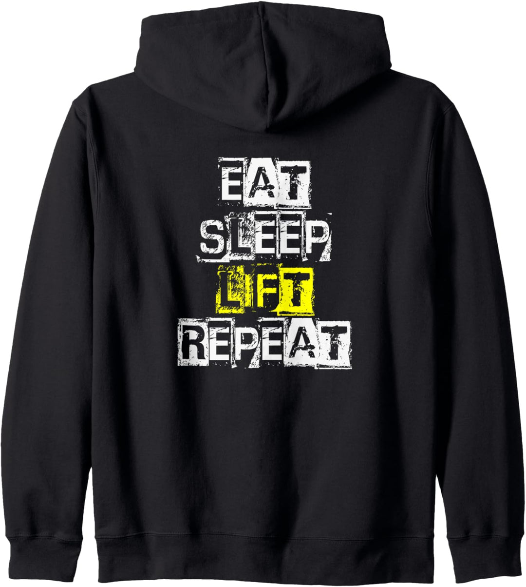 Eat Sleep Lift Repeat - Weightlifting Bodybuilding Fitness Kapuzenjacke