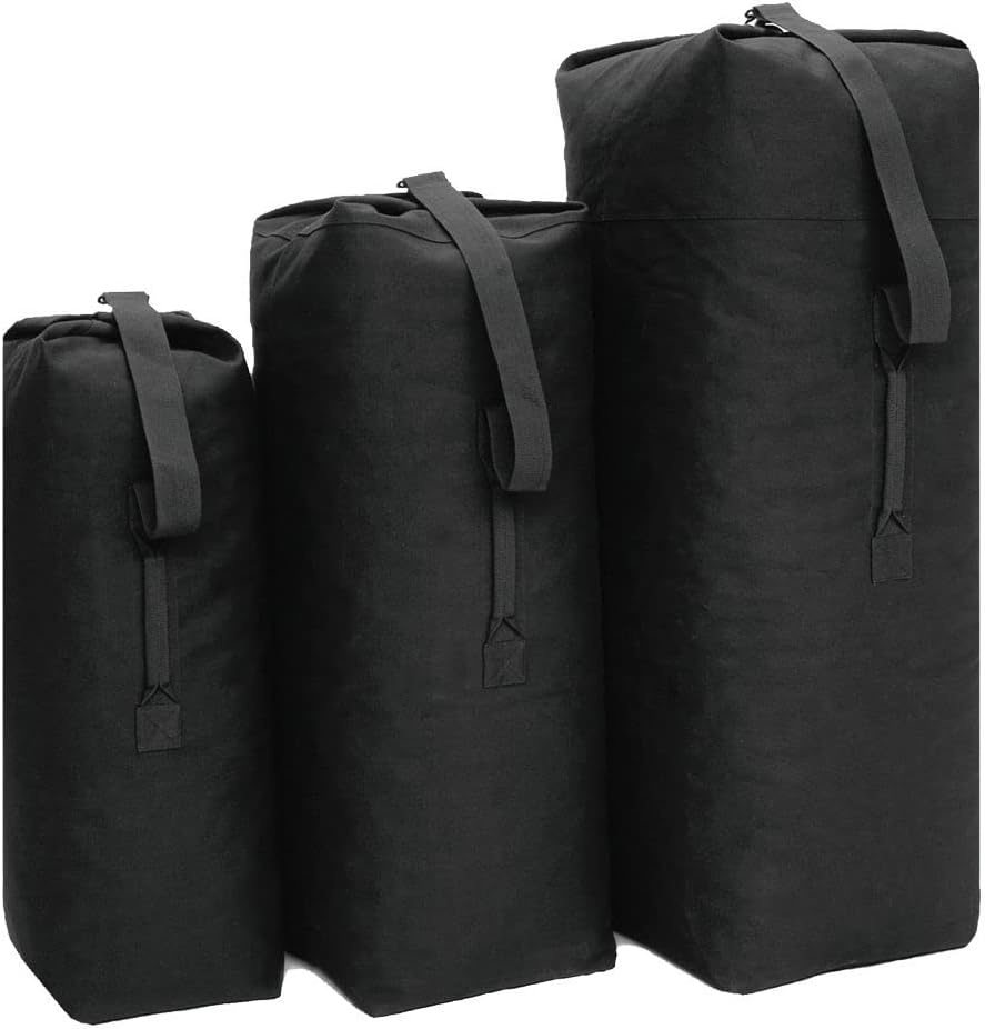 Mil-Tec Unisex – Erwachsene Seesack-13851002 Seesack, Schwarz, One Size