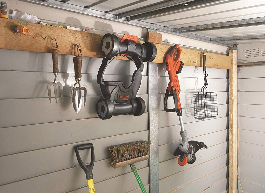 BLACK+DECKER 3-in-1-Werkzeug, 18 V: Rasentrimmer, Rasentrimmer und Rasenmäher, 28 cm, 2 Geschwindigk