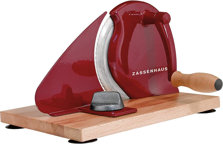 Zassenhaus KP0000072075 Classic Brotschneidemaschine, 18/8 Edelstahl,