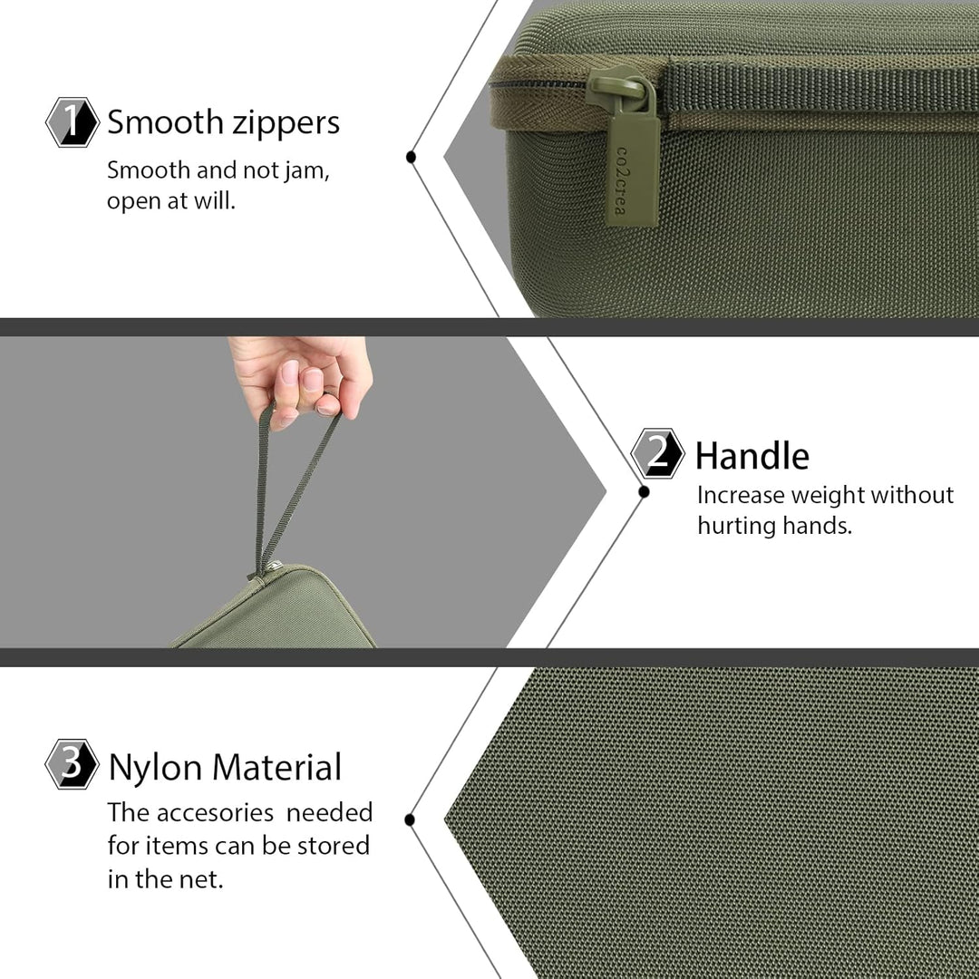 co2CREA Hart Reise Schutz Hülle Etui Tasche für VTech Kidizoom Duo/Duo DX/Duo Deluxe/Twist/Pix/Pix P