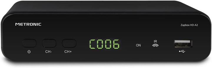 Metronic DVB-T HD Decoder für TV – HDMI, Scart, Demodulator, Empfänger, Adapter, Tuner für DVB-T-Ant