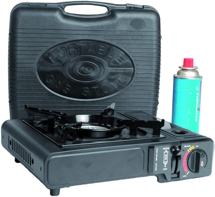 Mil-Tech Unisex – Erwachsene Campingkocher-14909000 Campingkocher, Schwarz, Einheitsgrösse