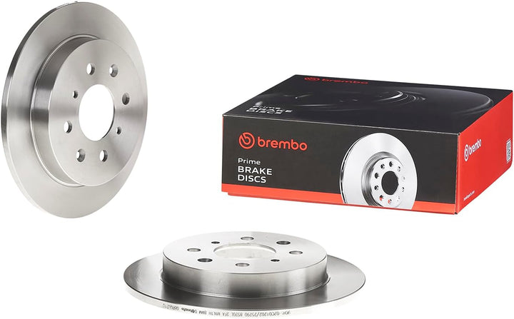 Brembo 08.B602.10 Hintere Bremsscheibe, Anzahl 2