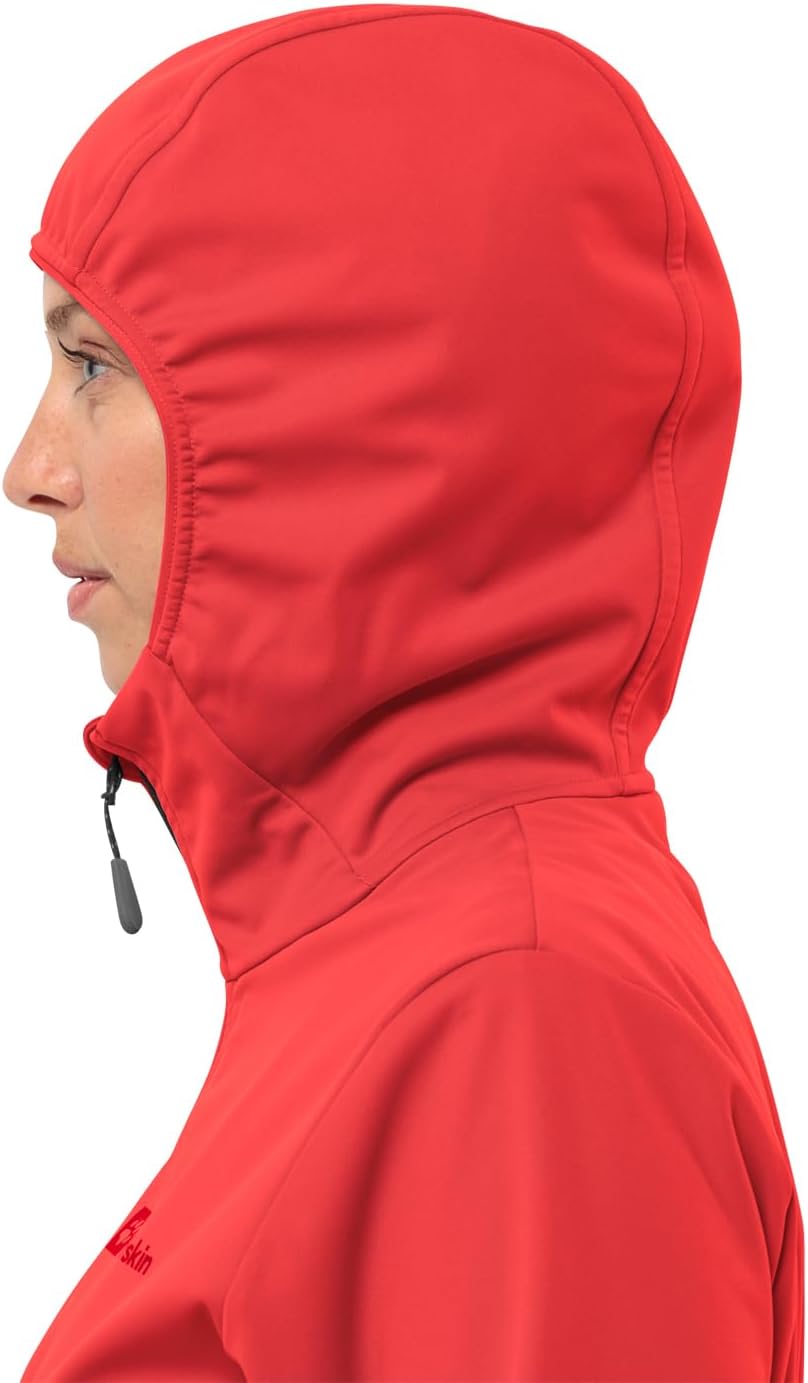 Jack Wolfskin Damen Funktionsjacken XS vibrant red, XS vibrant red