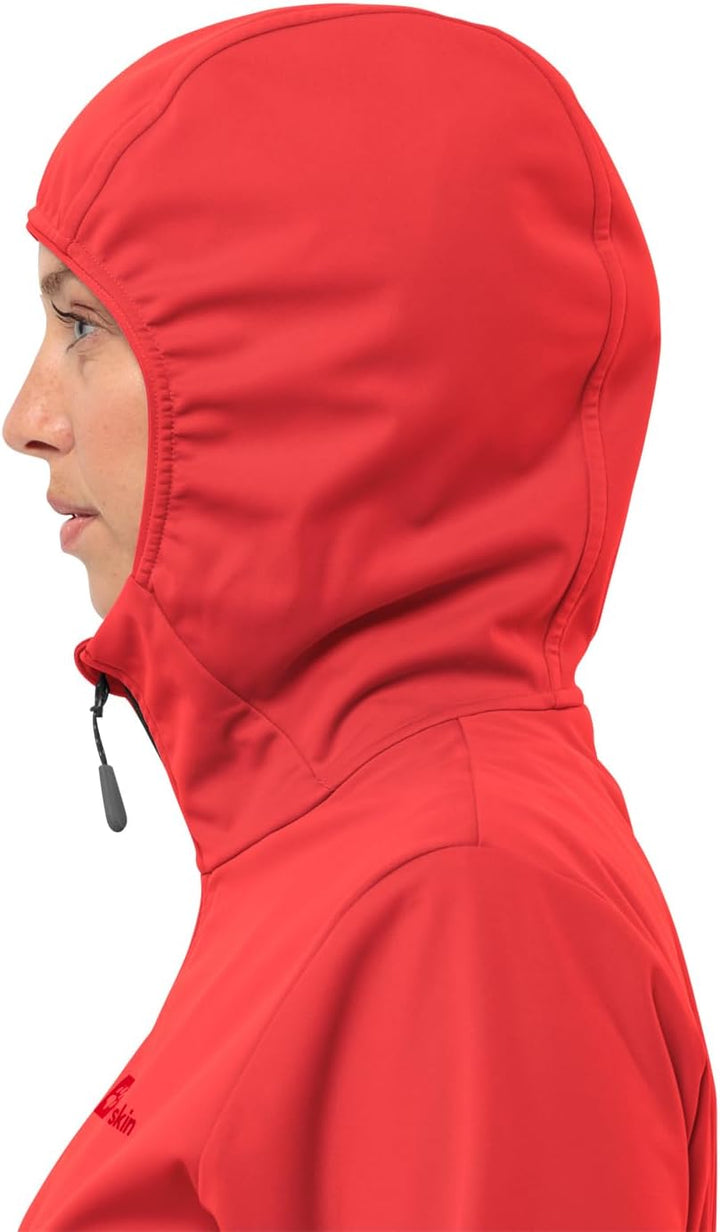 Jack Wolfskin Damen Funktionsjacken XS vibrant red, XS vibrant red