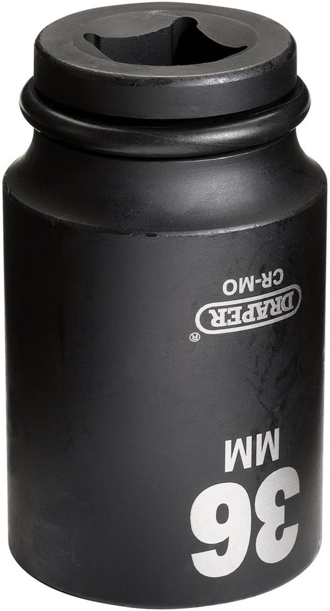 Draper Expert 71940 Lange Hi-Torq Kraftstecknuss 36 mm Vierkantantrieb