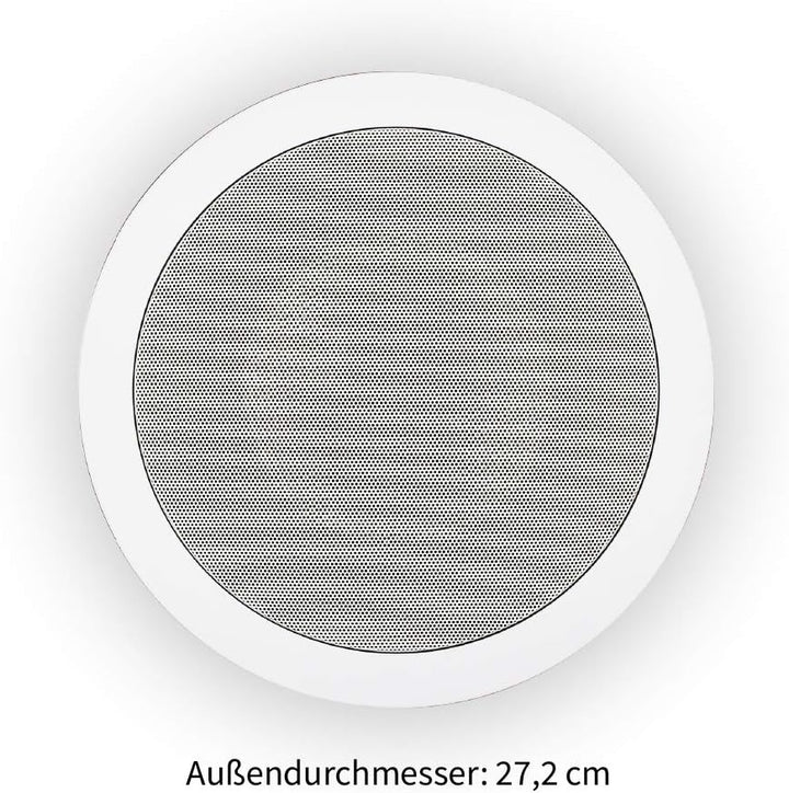 Magnat Interior IC 82, 2-Wege Decken-Einbaulautsprecher, Einbaulautsprecher für die Decke Interior I