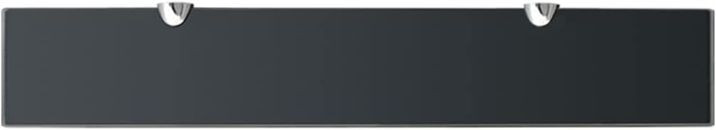 FIRBNUS 2 Stück Regale Hängeregal 60x10x0,8 cm Bad Regal Glas Schwebend für Wohnzimmer Badezimmer Wa