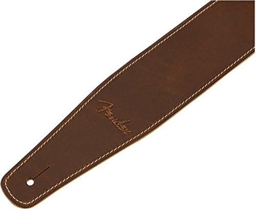 Fender Broken-In Leather Strap, Tan 2.5" Bräunen, Bräunen
