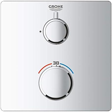 GROHE Grohtherm | Thermostat-Brausebatterie | chrom | 24078000