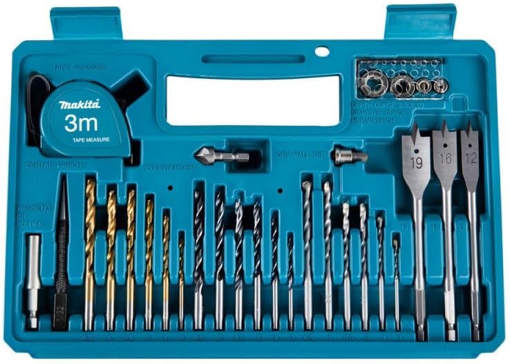 Makita E-10730 Bohrer- und Schrauben-Set, 102-teilig aus Kunststoff