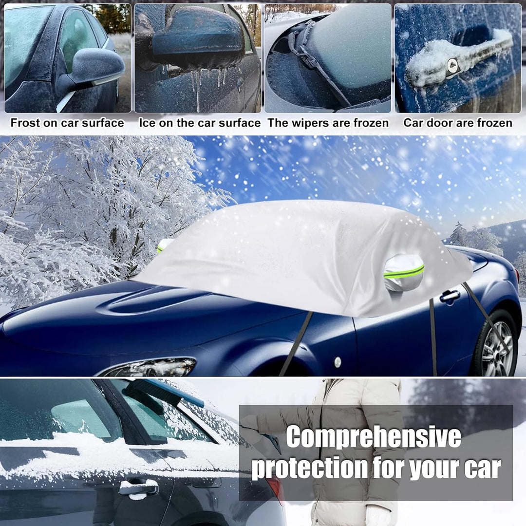 Autoabdeckung Wasserdicht Ersatz für Mazda MX-5 Miata MK4 ND 2015-2024, Sonnenfest Hälfte Autoabdeck