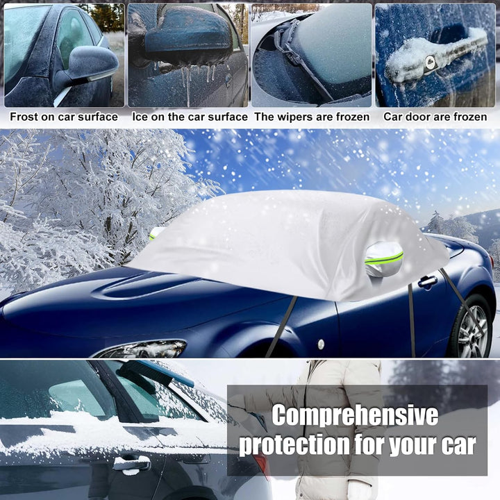 Autoabdeckung Wasserdicht Ersatz für Mazda MX-5 Miata MK4 ND 2015-2024, Sonnenfest Hälfte Autoabdeck