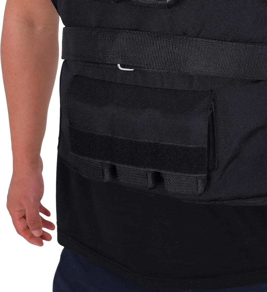 HOMCOM 30 kg/ 20 kg/ 15 kg Trainingsweste, Gewichtsweste, Verstellbar, Krafttraining, Fitness, Oxfor