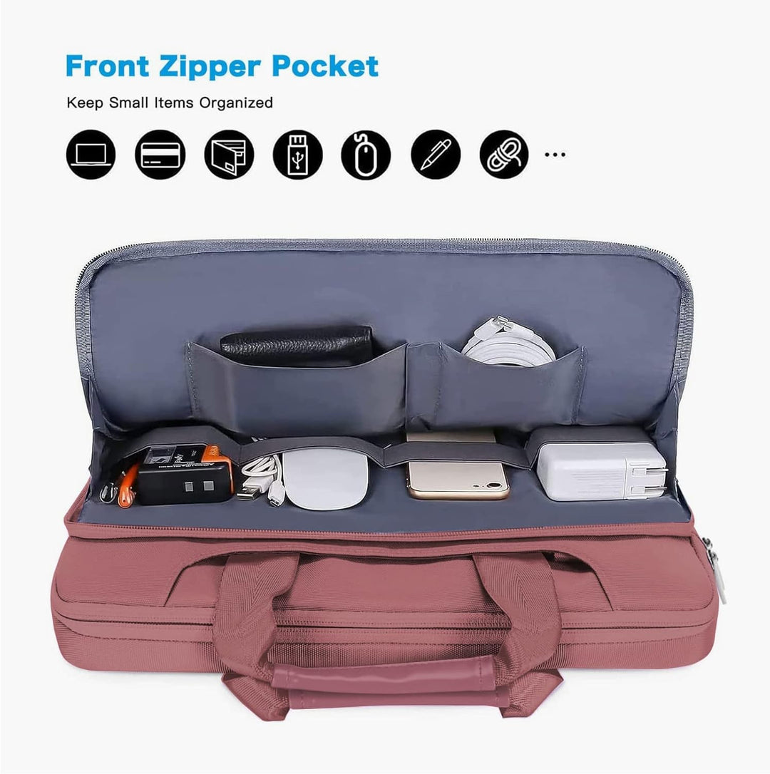 MOSISO 360 Schütz Laptoptasche 13,3 Zoll, 13-13,3 Zoll Laptop Umhängetasche Kompatibel mit MacBook A