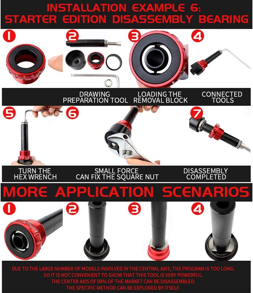 Lixada Quick Release Conversion Fahrrad Unterseite Kit zum Installieren und Entfernen der Halterung